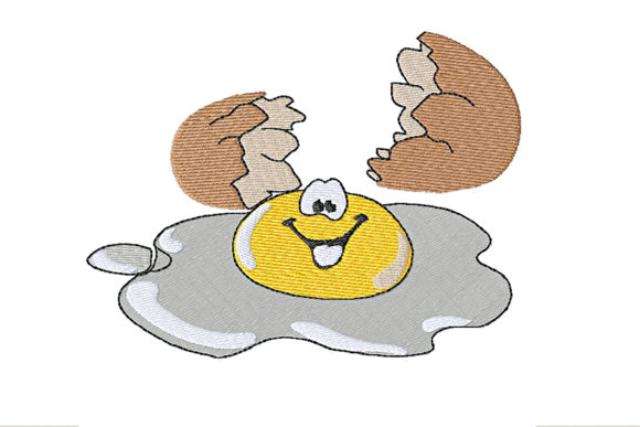 3D Fried Egg Embroidery Review
