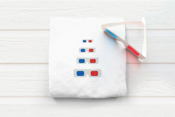 3D Glasses Mini Embroidery Design Review