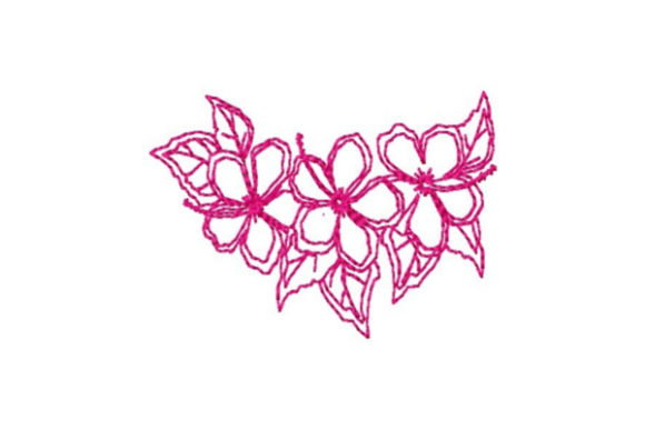 Hibiscus Outline Border Review