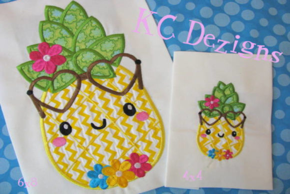 Pineapple with Flowers Applique Design Review