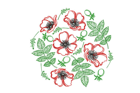 Poppy Embroidery Design Review