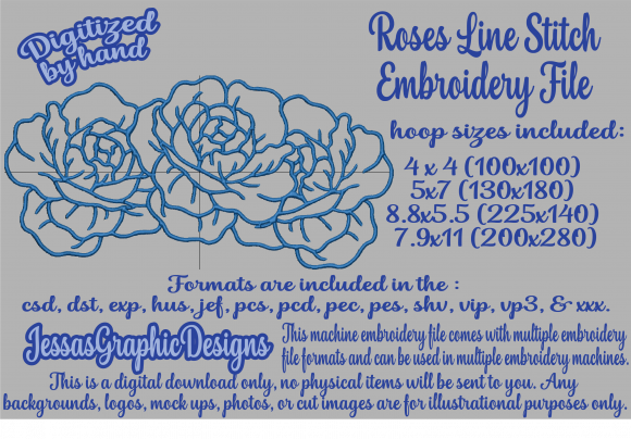 Roses Line Stitch Review