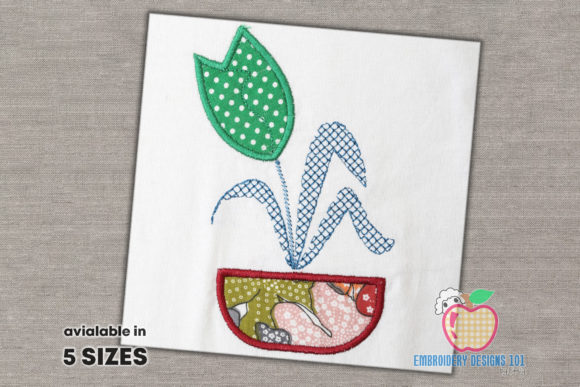 Tulip Flower Embroidery Design Review